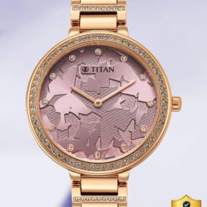 Titan Purple Glitz Analog Watch - For Women NS95211WM01,NT7982PP11,95211WM01