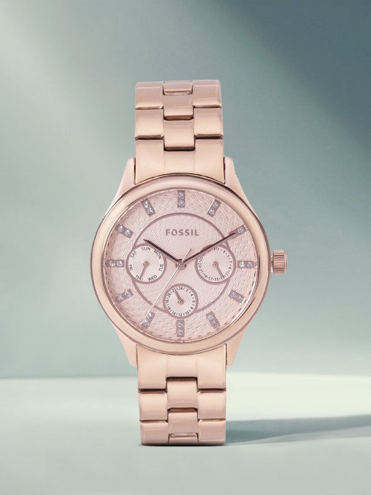 Fossil MODERN SOP Women Rose Gold Analogue Watch BQ1561