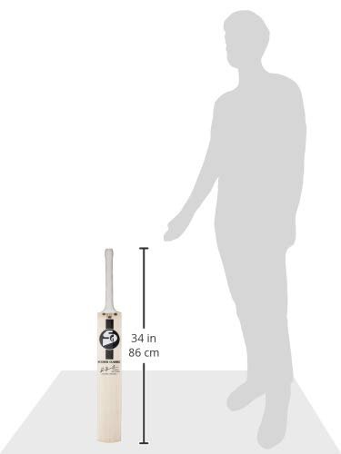 SG Scorer Classic Kashmir Willow Cricket Bat ( Size: Size 6,Leather Ball ), Wood, Multicolour - Image 2