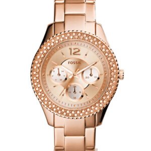 Fossil Women Rose Gold-Toned Analogue Watch ES3590I