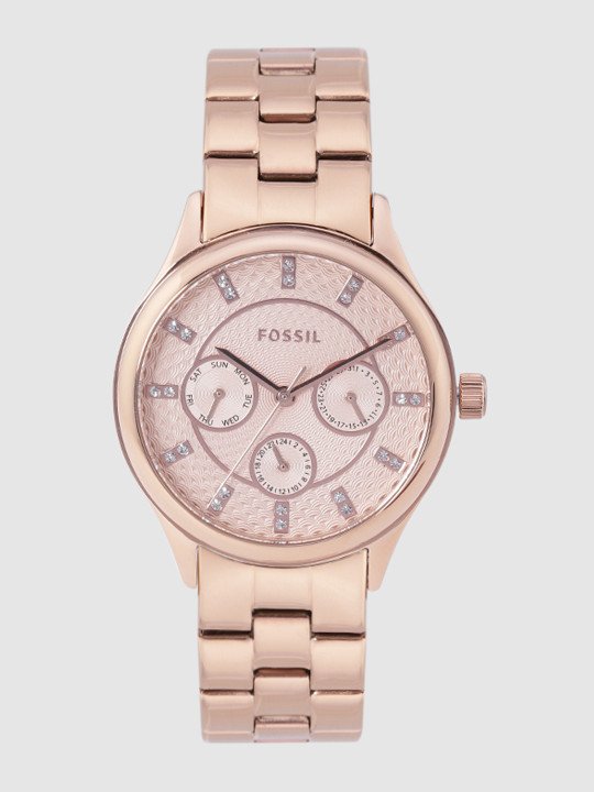 Fossil MODERN SOP Women Rose Gold Analogue Watch BQ1561 - Image 2