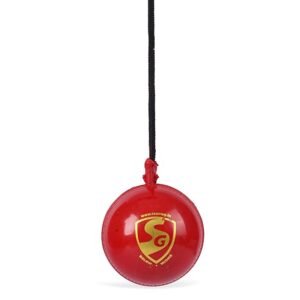 SG Iball Synthetic Hanging Ball, Adult, (Red) Standard Size