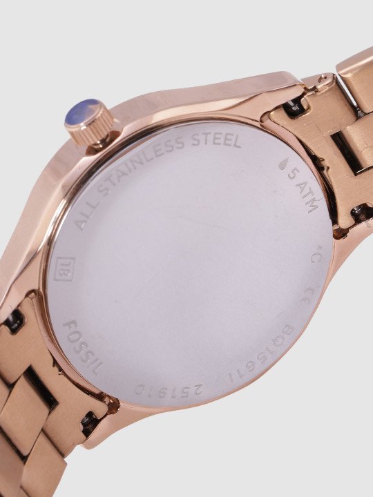 Fossil MODERN SOP Women Rose Gold Analogue Watch BQ1561 - Image 6