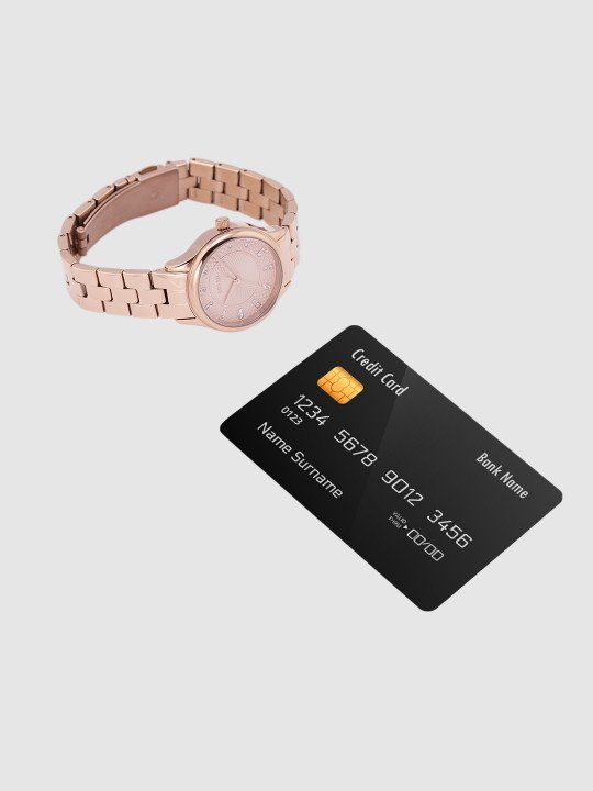 Fossil Women Rose Gold Analogue Watch BQ1571 - Image 8