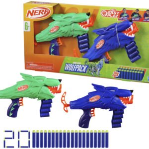 Nerf Wild Wolfpack Dart Blaster 2-Pack Guns & Darts