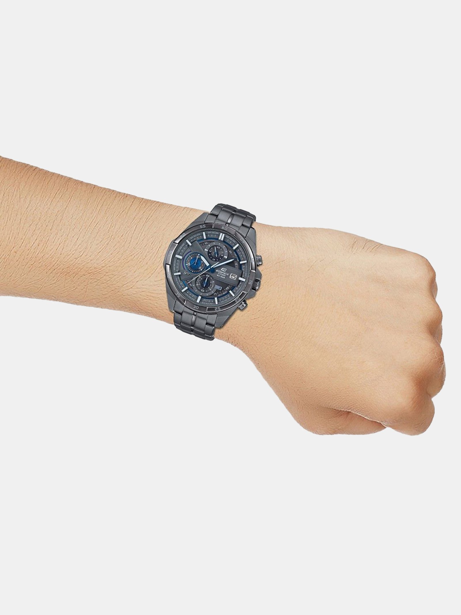 CASIO Edifice Edifice EFR-556GY-1AVUDF Gray Dial Gray Ip Stainless Steel Band Analog Watch - For Men - Image 9