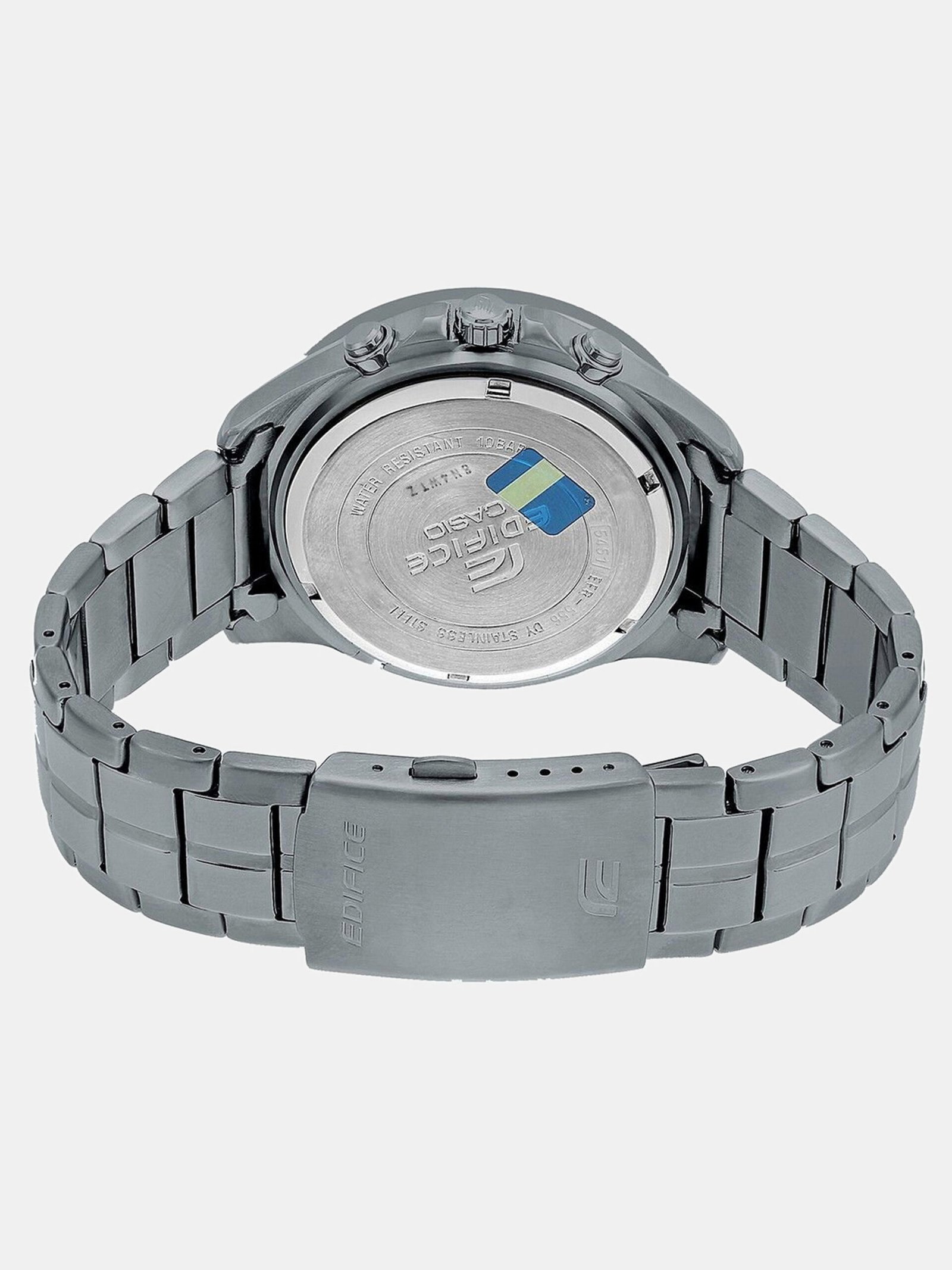 CASIO Edifice Edifice EFR-556GY-1AVUDF Gray Dial Gray Ip Stainless Steel Band Analog Watch - For Men - Image 7