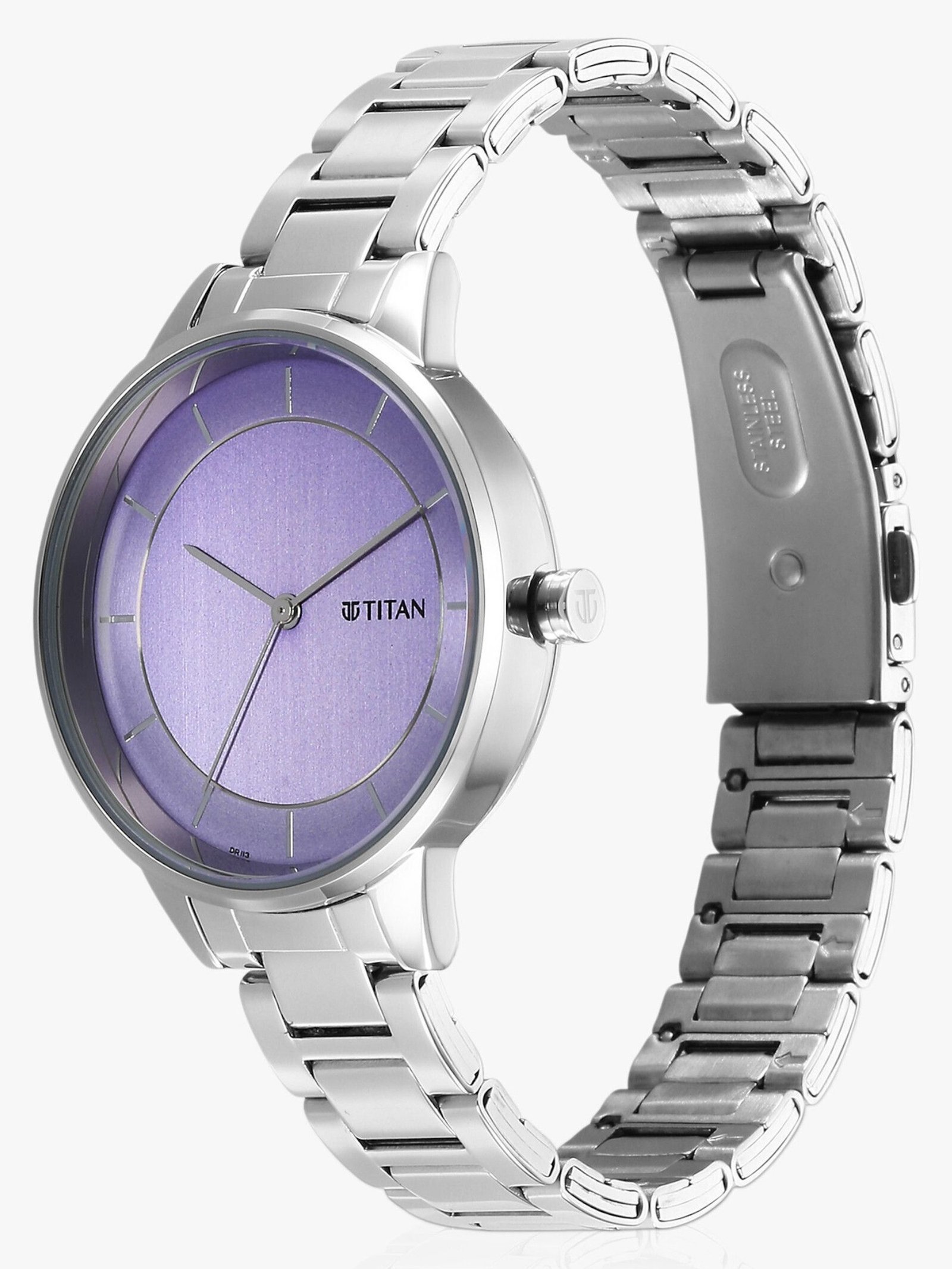 Titan Purple Razzle Dazzle Analog Watch - For Women 2648SM12,NU2648SM12 - Image 7