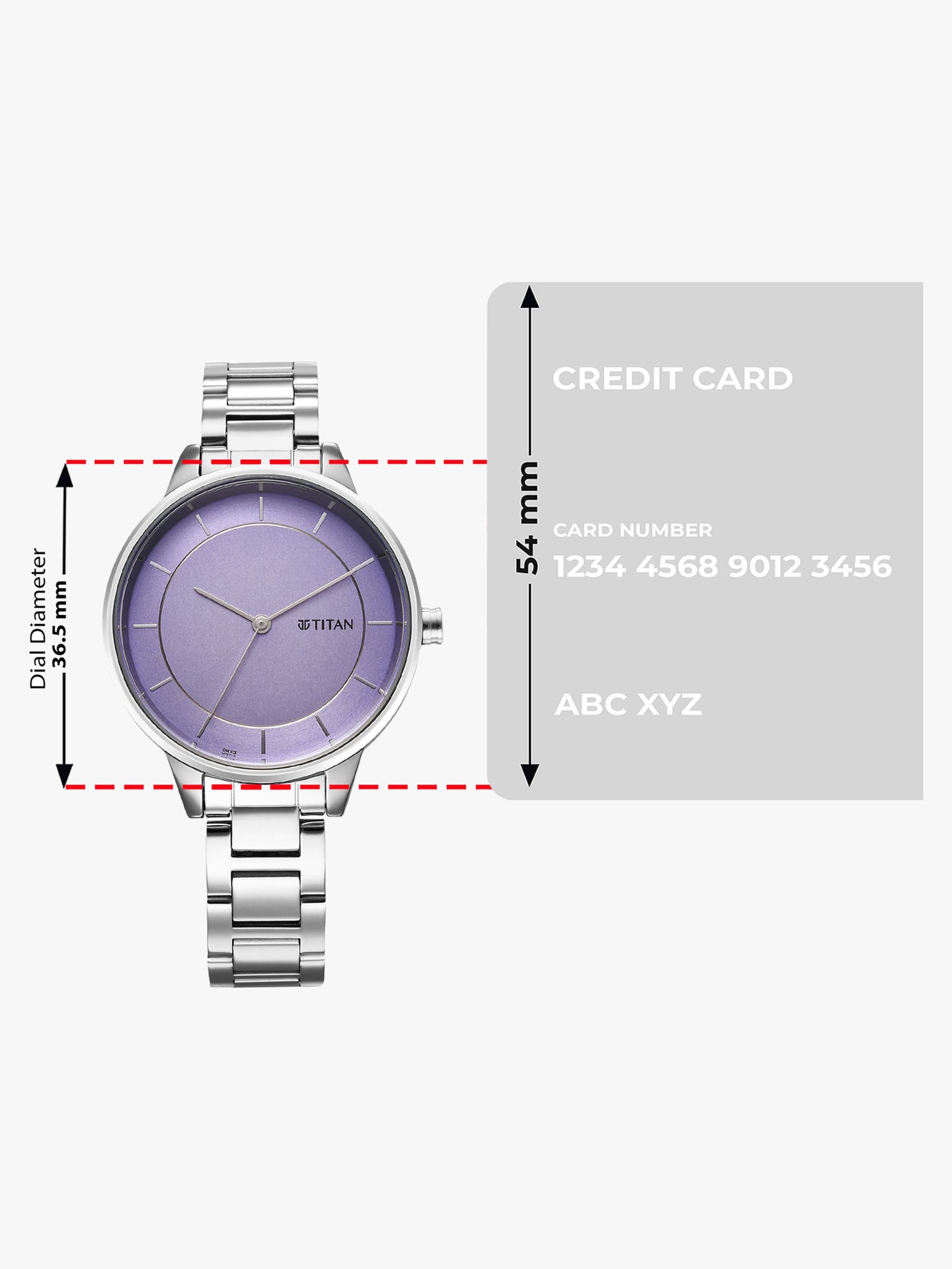 Titan Purple Razzle Dazzle Analog Watch - For Women 2648SM12,NU2648SM12 - Image 5