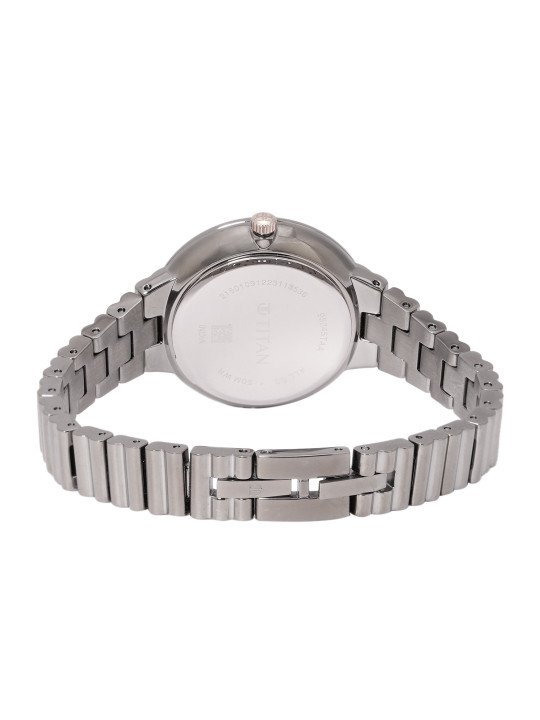 Titan Aura Quartz Analog With Grey Dial Watch For Women - Nt95245km02 - Image 4