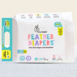 R for Rabbit Pant Baby Feather Diaper (XL, 12-17 Kg, 46 Pieces)