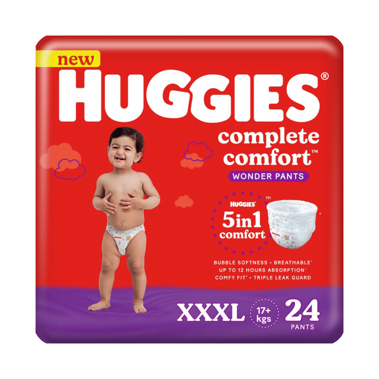 Huggies Complete Comfort Wonder Pants XXXL 24