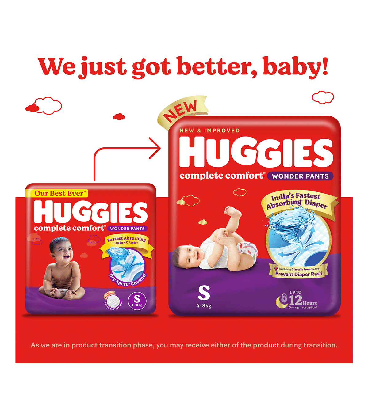 Huggies Pant Wonder Baby Diaper (S, 4-8 Kg, 86 pieces, Gentle Absorption, Dry Xpert Channel) - Image 3