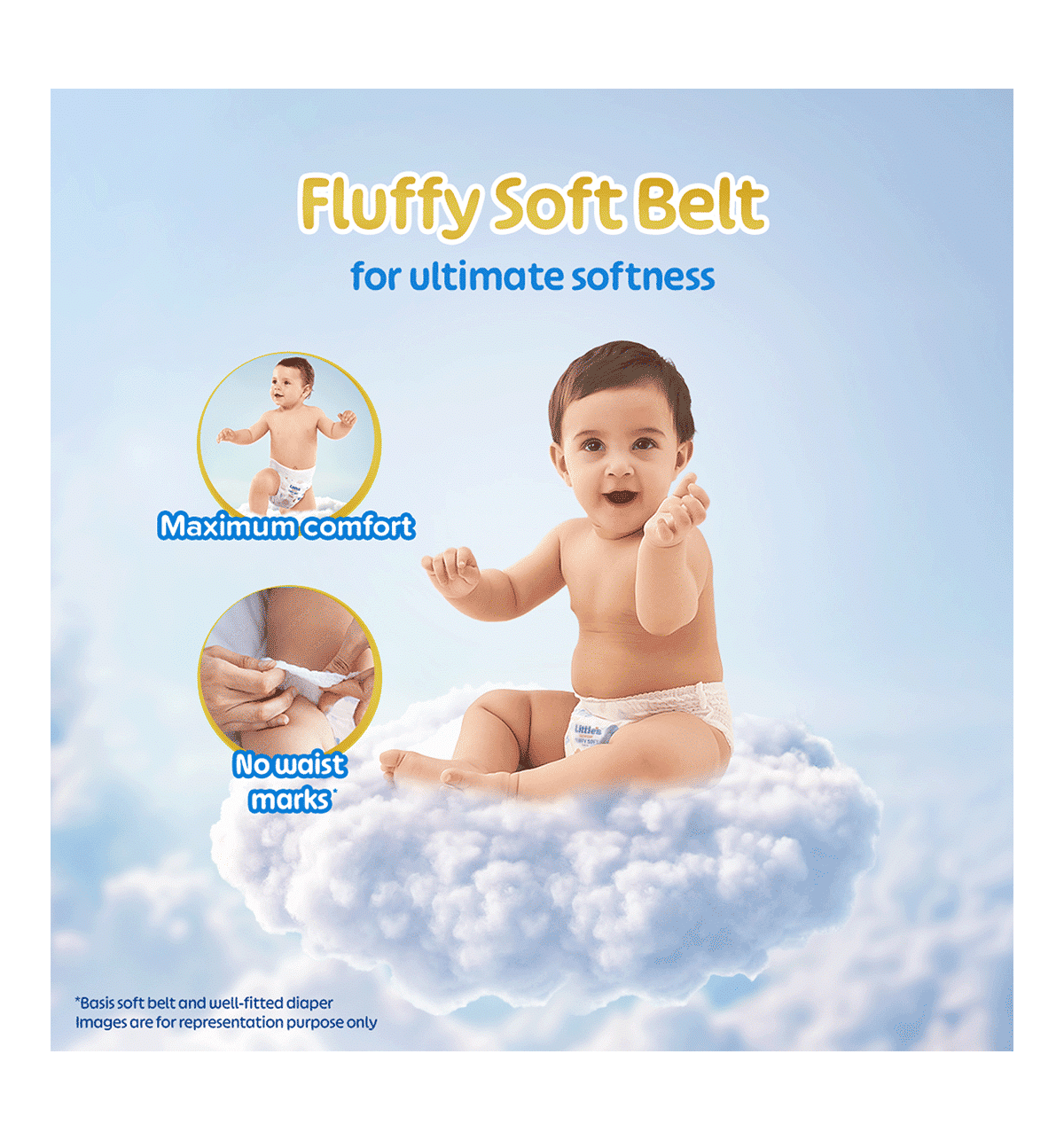 Little's Comfy Baby Pants - XXL (15-25 kg, Pack of 48) - Image 4