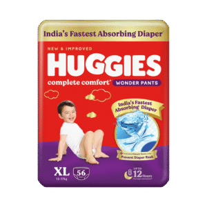 Huggies Wonder Pant Diaper (Xl, 12-17 Kg, 56 pieces, Wonder Care, Fast Absorb)