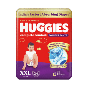 Huggies Wonder Pant Diaper (Xxl, 15-25 Kg, 24 Pieces, Long Absorption)