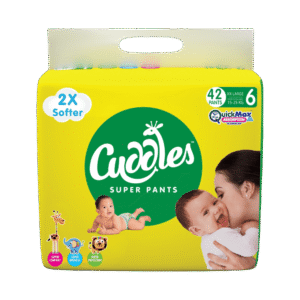 Cuddles Pant Baby Diaper - XXL 42 Pieces, Upto 12 hours Protection, 2X Softer