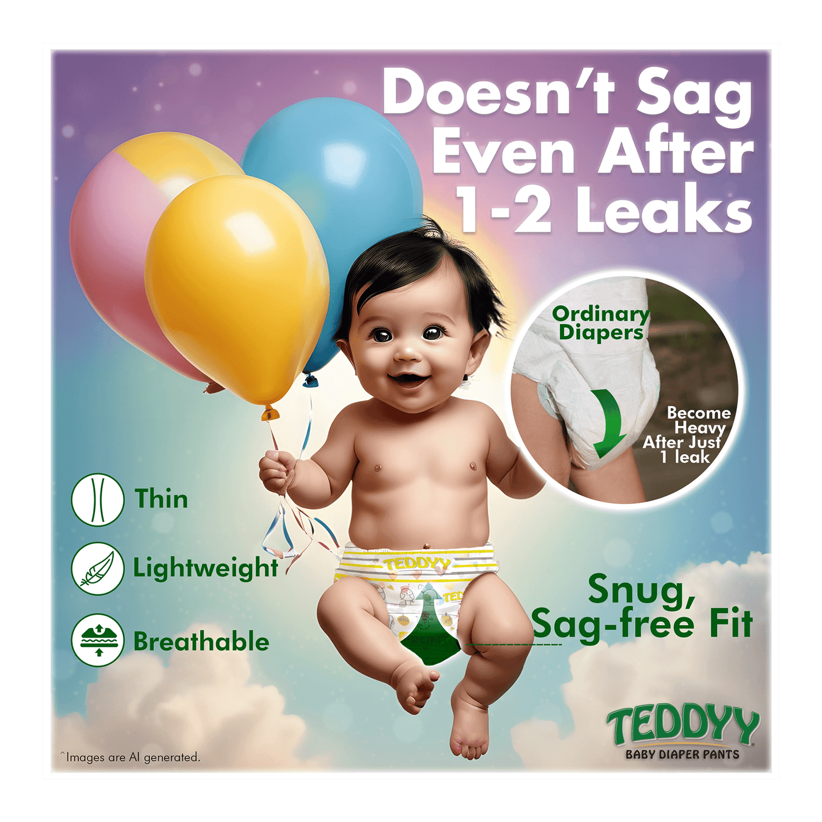 Teddyy Easy Pant Diaper - Image 2