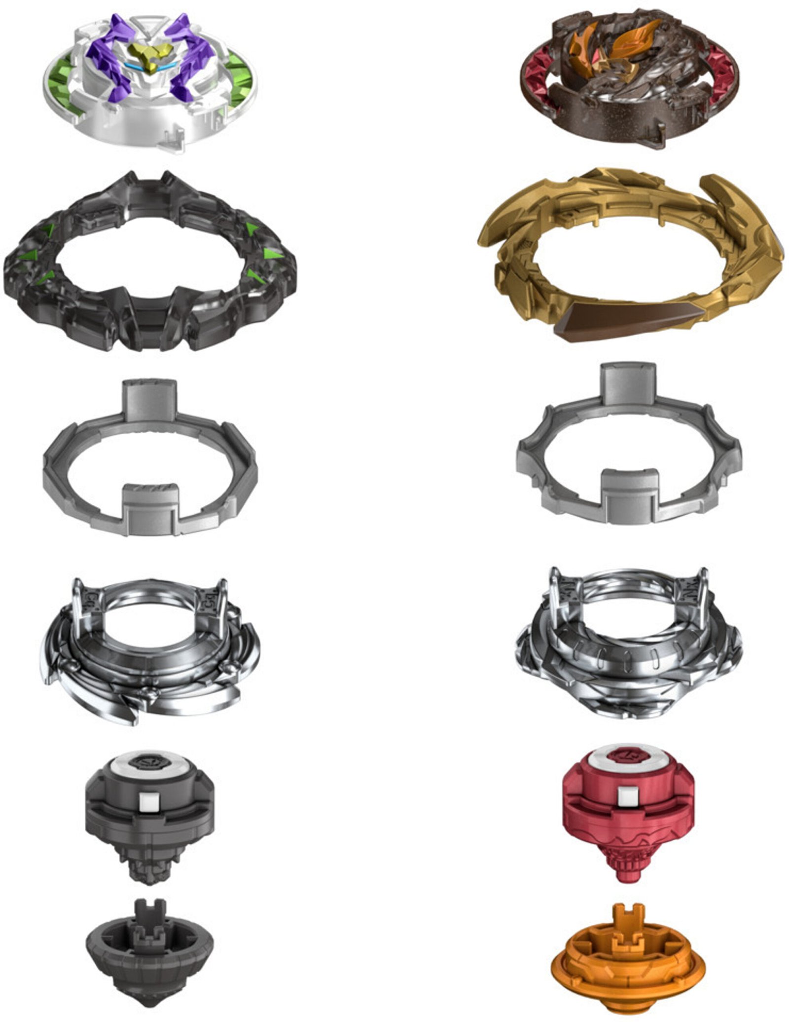 BEYBLADE Burst QuadDrive Destruction Ifritor I7 & Stone Nemesis N7 Spinning Top Dual Pack (Multicolor) - Image 7