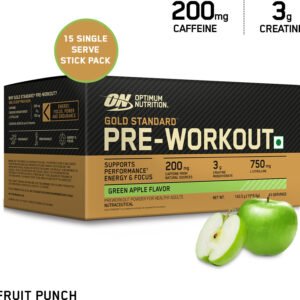 Optimum Nutrition Gold Standard Pre Workout (142.5 g, Green Apple)