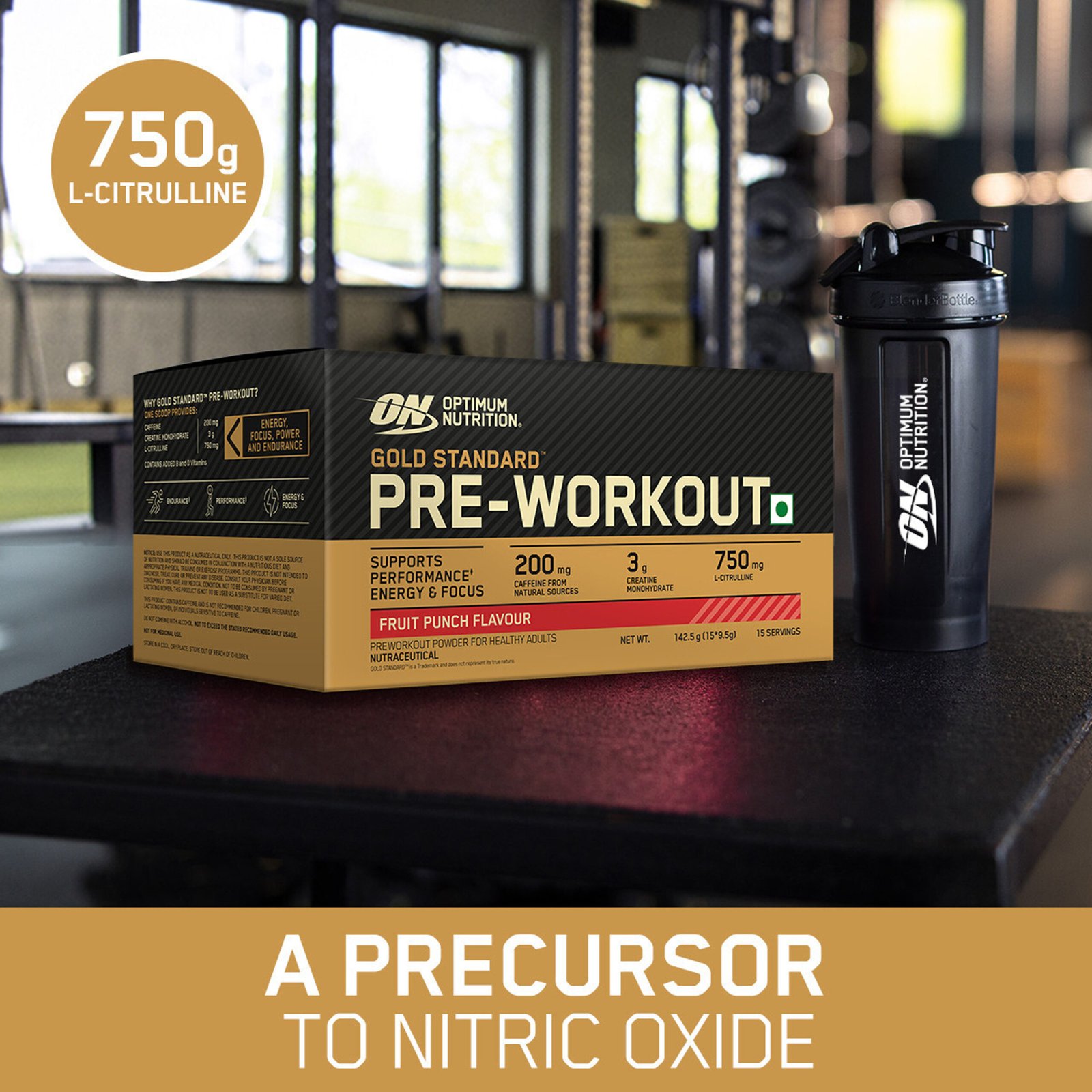 Optimum Nutrition Gold Standard Pre Workout (142.5 g, Fruit Punch) - Image 2