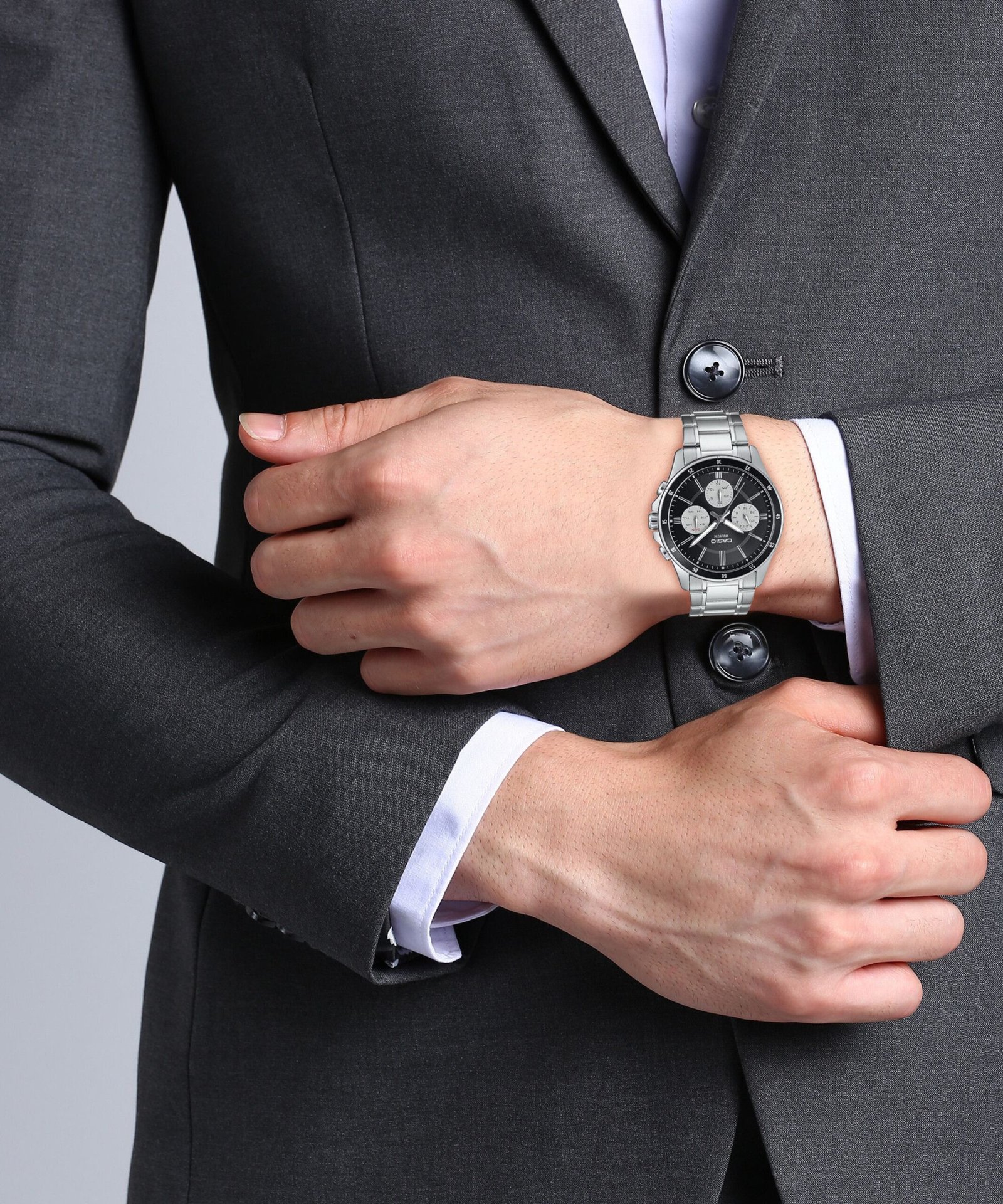 CASIO MTP-1374 Analog Watch - For Men A2345 (MTP-1374D-1A3VDF) - Image 3