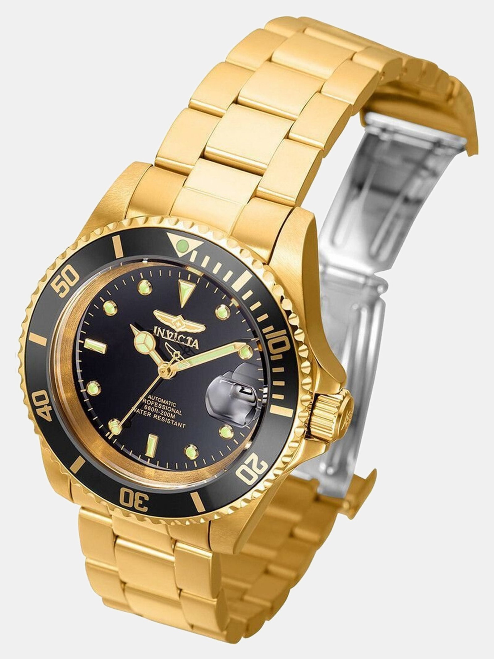 INVICTA Pro Diver Automatic Black Dial Analog Watch - For Men 8929OB - Image 4