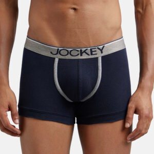 JOCKEY 8015 Super Combed Cotton Rib Solid Men Trunk - XL
